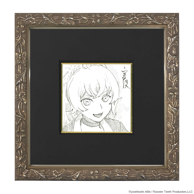 　アニメ『RWBY 氷雪帝国』ミニ色紙原画