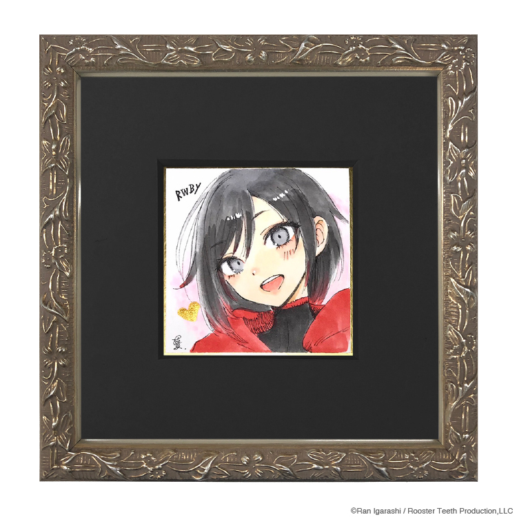 　アニメ『RWBY 氷雪帝国』ミニ色紙原画